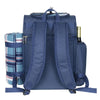 Picnic Set Backpack with Insulated Cooler for 2 Person Navy Blue