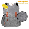 Koalacub Diaper Bag Backpack Gray