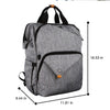 Laptop Bag & Travel Backpack Gray