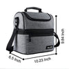 Pigwiggy Insulated Lunch Bag Gray